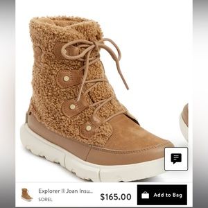 New in Box! SOREL Explorer 2 Joan Cozy - Delta Fawn
